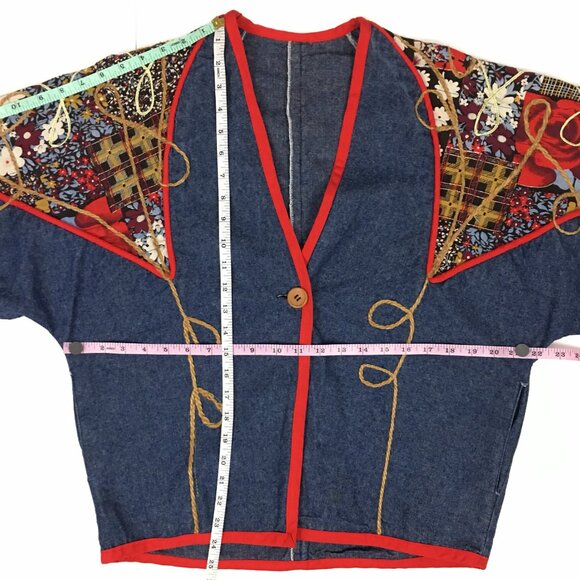 Patchwork Denim Jacket - Picture 11 of 12